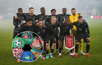 Las autoridades de Toronto distribuirán condones gratuitos con temática futbolera durante el Mundial 2026 como parte de una campaña de salud sexual. FOTO: AFP, Toronto Public Health.