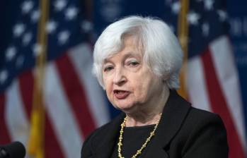 La secretaria del Tesoro de Estados Unidos, Janet Yellen, no está de acuerdo con la reducción de la calificación crediticia. FOTO: AFP