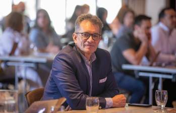 Javier Díaz, presidente de Analdex, se refirió a los retos de Colombia para ser global. FOTO EL COLOMBIANO