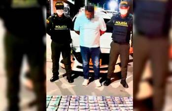 Edwin Alberto Solano Batista, alias El Gordo, presunto cabecilla financiero de Los Pachenca. FOTO: Captura de video X @DirectorPolicia