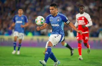 Falcao quedó habilitado para debutar con Millonarios. FOTO COLPRENSA