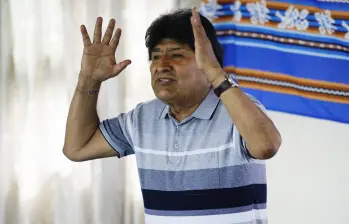Evo Morales es solicitado por la Fiscalía tras las denuncias por los bloqueos realizados entre mayo y junio. Foto: Pablo Rivera / AFP