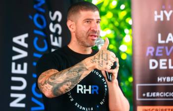 Tin Castro bajo su lema “cuerpo sano, mente sana” busca revolucionar el mundo del fitness. FOTO: Manuel Saldarriaga.