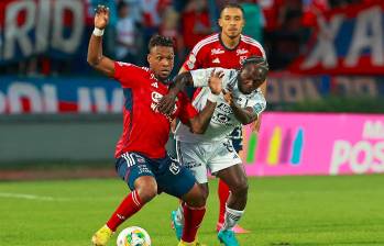 Imágenes del partido de ida en el que el DIM venció 2-0 al Junior y por eso llega con ventaja al Metropolitano. FOTO MANUEL SALDARRIAGA