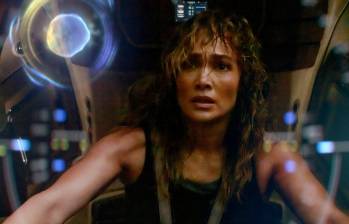 Jennifer López protagoniza Atlas, de estreno este viernes en Netflix. FOTO Cortesía