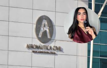 La Aeronáutica Civil aseguró que colaborará con los organismos de control y revisará los procesos cuestionados tras las denuncias sobre la presunta influencia de Gabriela Muñoz dentro de la entidad. FOTO: Colprensa, @gabymunozz_ vía X.