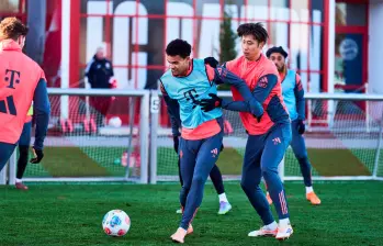 Luis Díaz retoma entrenamientos con Bayern Múnich tras semana de vacaciones. Foto: GETTY. 