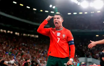 Cristiano Ronaldo es el máximo anotador en las eliminatorias UEFA con 41 goles. Foto: GETTY.