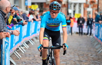 Germán Darío Gómez retomará su carrera en Europa. FOTO FEDECICLISMO