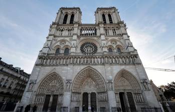 La mayor parte de Notre Dame se construyó entre 1163 y 1260. FOTO AFP