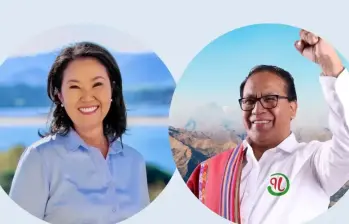 ¿Por qué el proceso electoral en Perú demora tanto? FOTOS: Tomadas de Facebook - Keiko Fujimori - Roberto Sánchez 