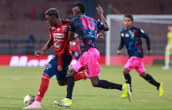 El futbolista Jhon Edwin Montaño es una de las figuras del cuadro rojo en el fútbol profesional colombiano. Foto: Manuel Saldarriaga