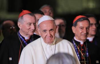 Este sábado, el pontífice argentino de 86 años tuvo que ingresar al hospital. FOTO: Colprensa