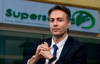 El exalcalde de Medellín, Daniel Quintero, hoy superintendente nacional de Salud. FOTO: Cortesía