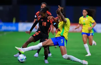 Las colombianas quieren quitarle el invicto a Brasil y conseguir su primera Copa América. Foto: GETTY.