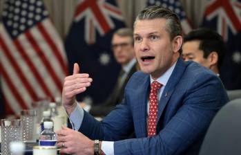 El secretario de Defensa de Estados Unidos, Pete Hegseth, cree que es poco “realista” una adhesión de Ucrania a la Alianza Atlántica. FOTO: GETTY