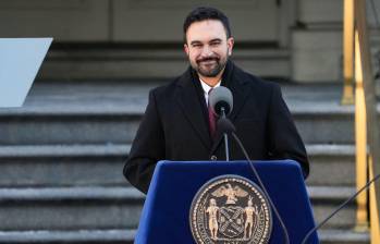 Nuevo alcalde de Nueva York, Zohran Mamdani. FOTO: AFP.