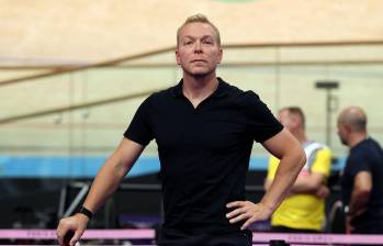 Chris Hoy en los Juegos Olímpicos de París 2024. FOTO: Getty