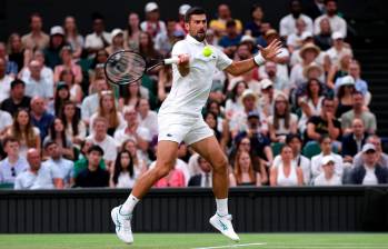 Novak Djokovic avanzó a la tercera ronda de Wimbledon. FOTO: GETTY
