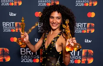 Olivia Dean ganó cuatro Brit Awards este fin de semana. FOTO Getty