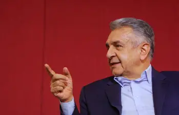 Garzón tuvo el apoyo de En Marcha —el movimiento del exministro Juan Fernando Cristo—, que lo presentó como una figura capaz de desactivar las tensiones que atraviesa la colectividad. FOTO: COLPRENSA