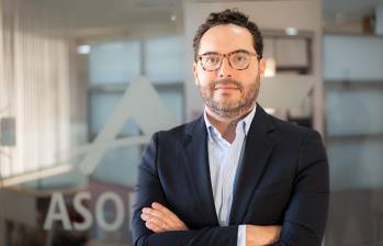 Andrés Velasco, presidente de Asofondos. FOTO: Cortesía Asofondos.
