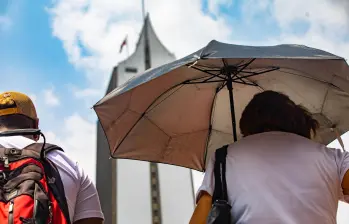 Cada vez más la temperatura en la ciudad irá en aumento. Personajes: . Fecha de evento: 21/02/2024. Foto: Esneyder Gutiérrez