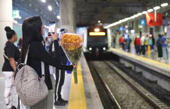 El Metro de Medellín extenderá su operación comercial y flexibilizará el ingreso de mascotas y bicicletas durante la Feria de las Flores. FOTO: Cortesía Metro de Medellín