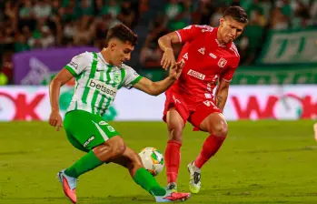 Atlético Nacional recibirá al América de Cali en el Atanasio por la primera fecha de los cuadrangulares semifinales. Foto: Manuel Saldarriaga