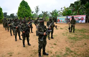 Disidencias, guerrillas, bandas criminales y hasta carteles extrajeros tienen presencia en esos departamentos. Imagen de referencia.FOTO GETTY