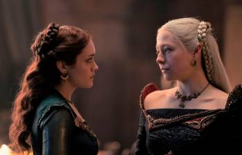 Alicent y Rhaenyra en la primera temporada de House of the dragon. FOTO Cortesía HBO