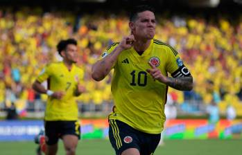 James Rodríguez lleva más de 10 años jugando a un alto nivel en la Selección Colombia. Es uno de sus ídolos. FOTO: Tomada de X @FCFSeleccionCol