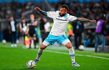 El colombiano Duván Vergara clasificado a semifinales de Copa Libertadores con Racing. Foto: GETTY. 