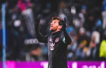 El futbolista argentino Lionel Messi es la figura del Inter de Miami. El atacante, de 37 años, parece vivir el cierre de su carrera en Estados Unidos. FOTO: Tomada de X @InterMiamiCF