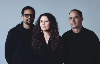 Nasheet Waits, Sylvie Courvoisier y Ned Rothenberg hacen parte de la escena del jazz de Nueva York. Foto: Cortesía Nova Et Vetera.