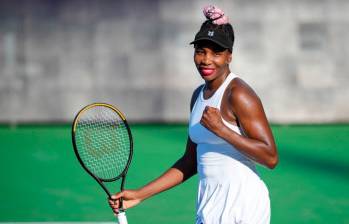 Venus Williams rompió una racha de 4 años sin derrotar a una top-20 mundial. FOTO TWITTER @TIEMPODETENIS