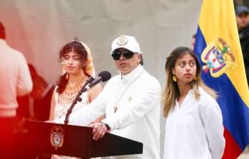 El presidente Gustavo Petro comienza a despedirse de la Presidencia de la República. FOTO: COLPRENSA