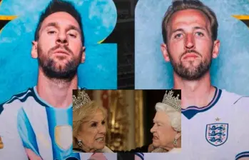 Los memes sobre las Malvinas, Diego Maradona y un supuesto favoritismo arbitral se tomaron las redes sociales en la antesala de la semifinal entre Argentina e Inglaterra. FOTO: Captura de pantalla, redes sociales. 