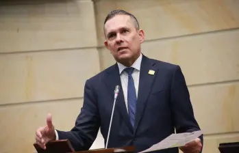 Efraín Cepeda, presidente del Senado. Foto: Senado.