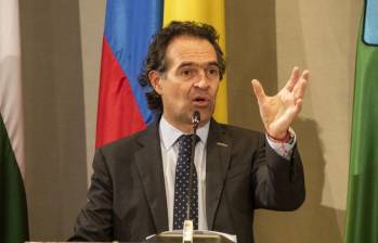 Federico Gutiérrez, alcalde de Medellín, solicitó que se trate el proceso como un macrocaso. Foto: Carlos Alberto Velásquez.