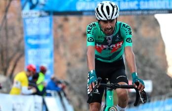 Iván Sosa está a tres etapas de conquistar el Tour de Turquía. No gana una carrera desde el Tour de Langkawi-2022. FOTO GETTY