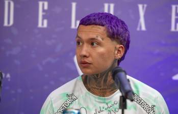 El cantante Bleesd, identificado como Stiven Mesa Londoño, es señalado de participar de un secuestro extorsivo en 2022. FOTO: Esneyder Gutiérrez