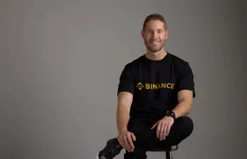 Binance nombra al paisa Daniel Acosta como jefe para Latinoamérica. FOTO: Cortesía Binance.