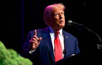 Los tribunales le habían dado al expresidente Donald Trump un ultimátum de diez días para presentarse ante la justicia de Georgia por la presunta injerencia en el resultado de las elecciones de 2020. FOTO Getty