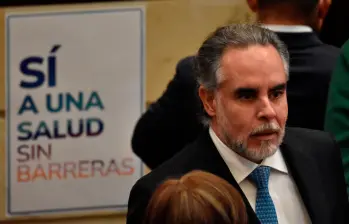 Armando Benedetti, ministro del Interior, será uno de los funcionarios encargados de conseguir los votos a favor del Gobierno. FOTO COLPRENSA