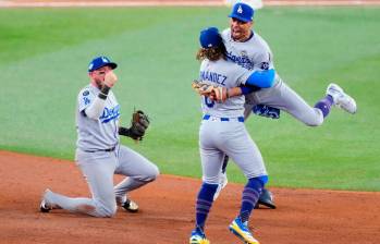 Los Ángeles Dodgers empataron la serie y obligaron un séptimo juego ante los Toronto Blue Jays. Foto: GETTY. 