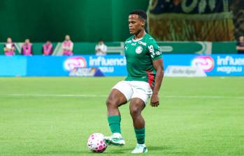 El futbolista colombiano Jhon Arias es una de las grandes figuras del Palmeiras de Brasil que busca ganar, de nuevo, la Copa Libertadores. Foto: AFP