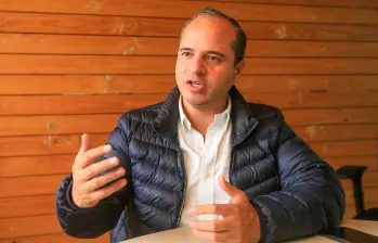 Juan Espinal, representante a la Cámara por Antioquia y candidato al Senado por el Centro Democrático. FOTO Esneyder Gutiérrez