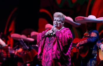 Paquita la del barrio, una voz inconfundible en la música mexicana, falleció a sus 77 años. FOTO: Colprensa