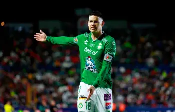 El volante colombiano James Rodríguez termina contrato con León de México en diciembre de este año. Foto: Getty